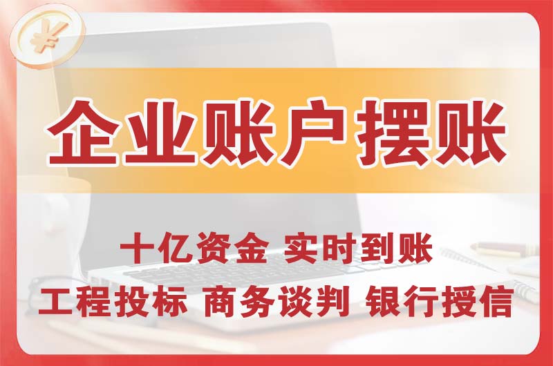楚雄企业账户摆账